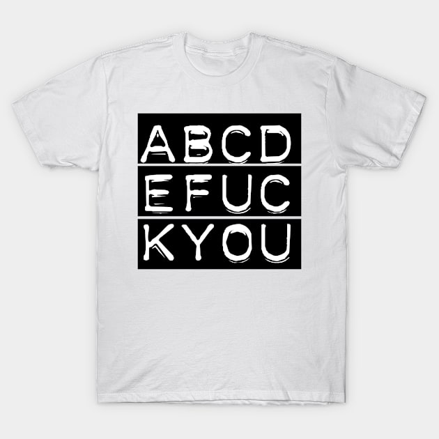 ABC T-Shirt by MaNiaCreations